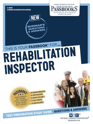 cover image of Rehabilitation Inspector